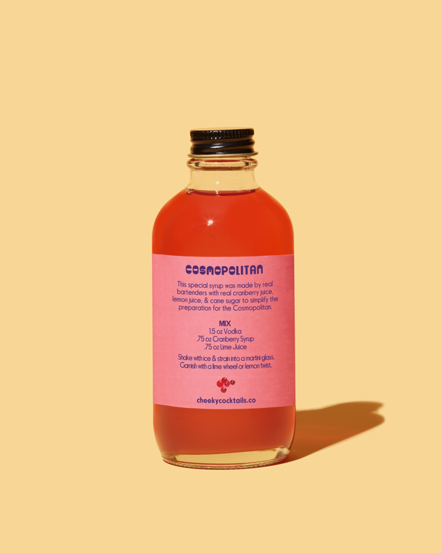 Cheeky Cocktail Syrups