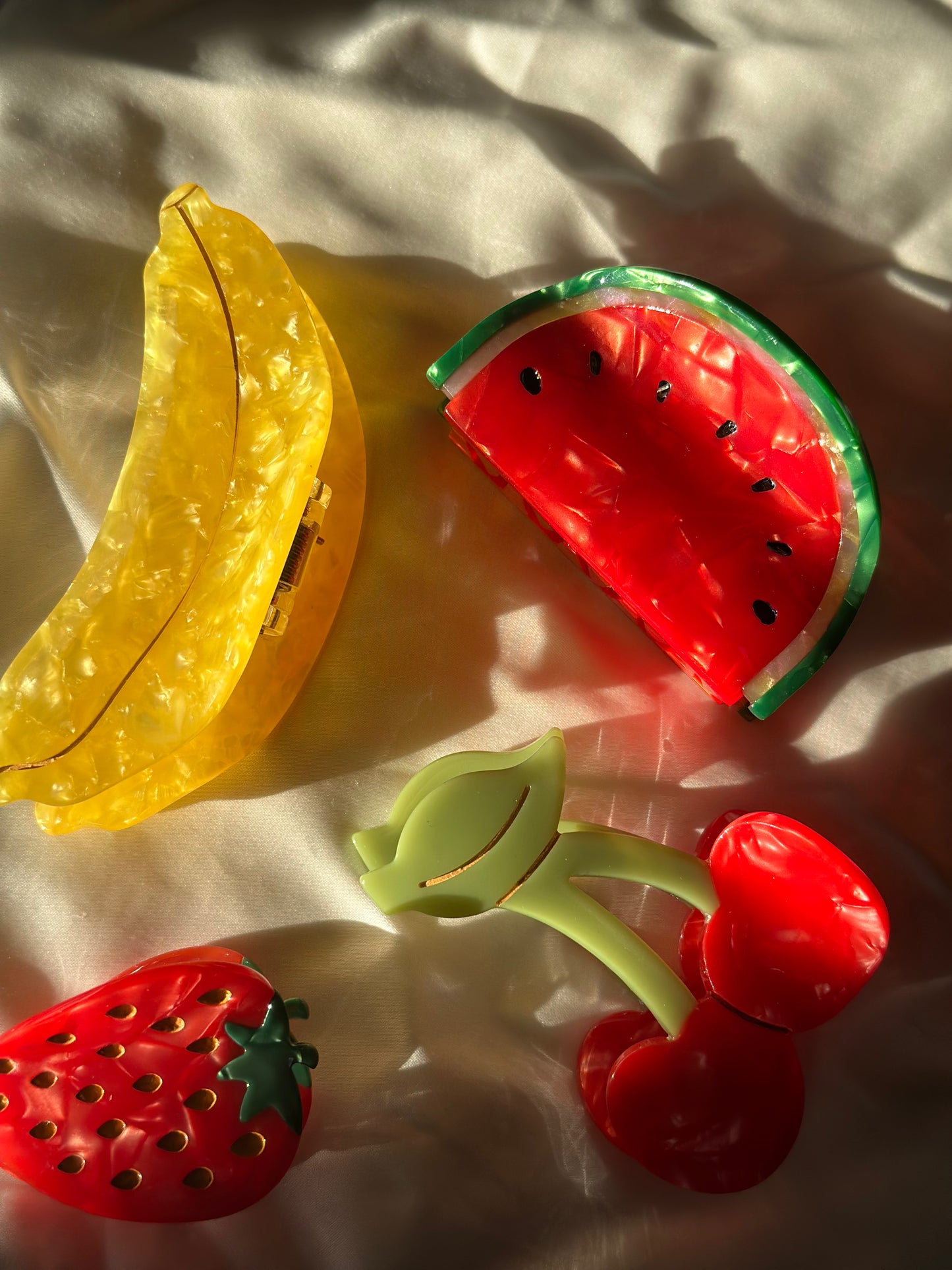 Fruit Claw Clips