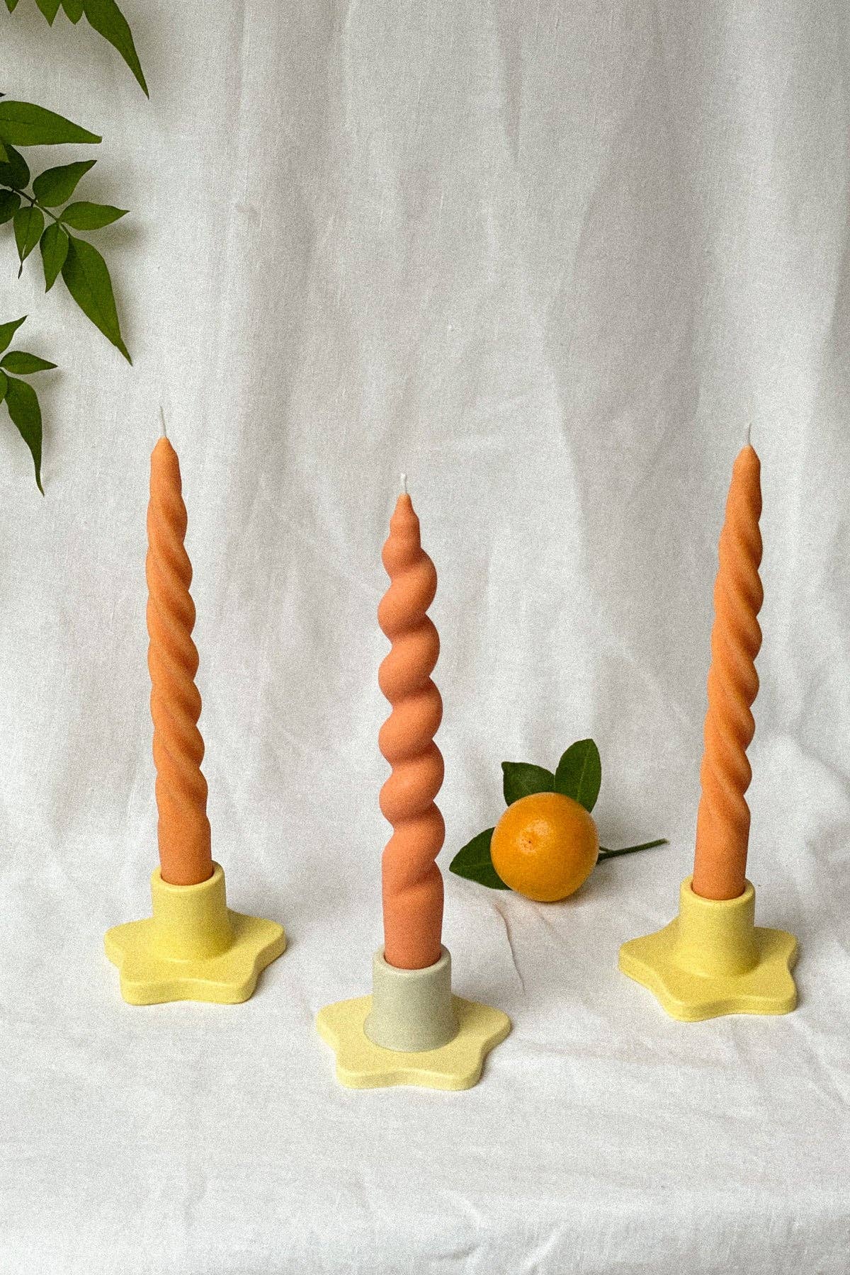 Spiral Taper Candle