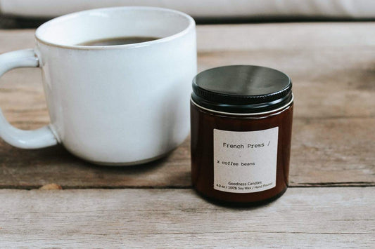 French Press Mini Candle