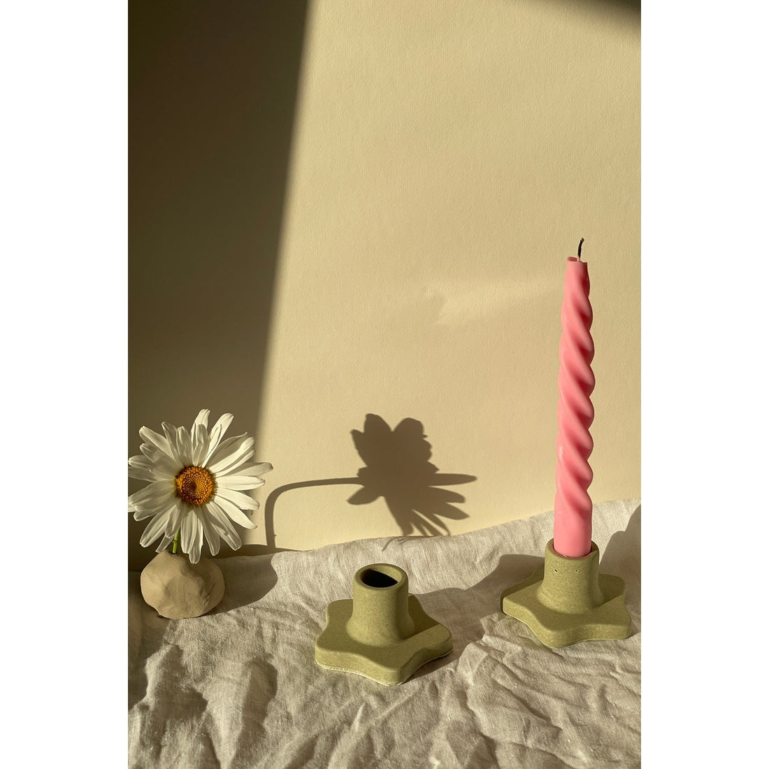 Spiral Taper Candle