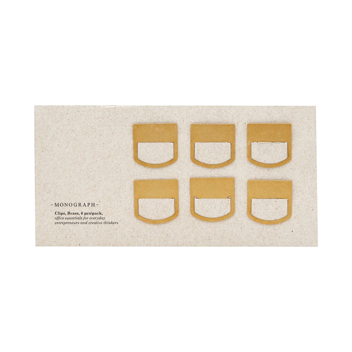 Brass Organization Clips
