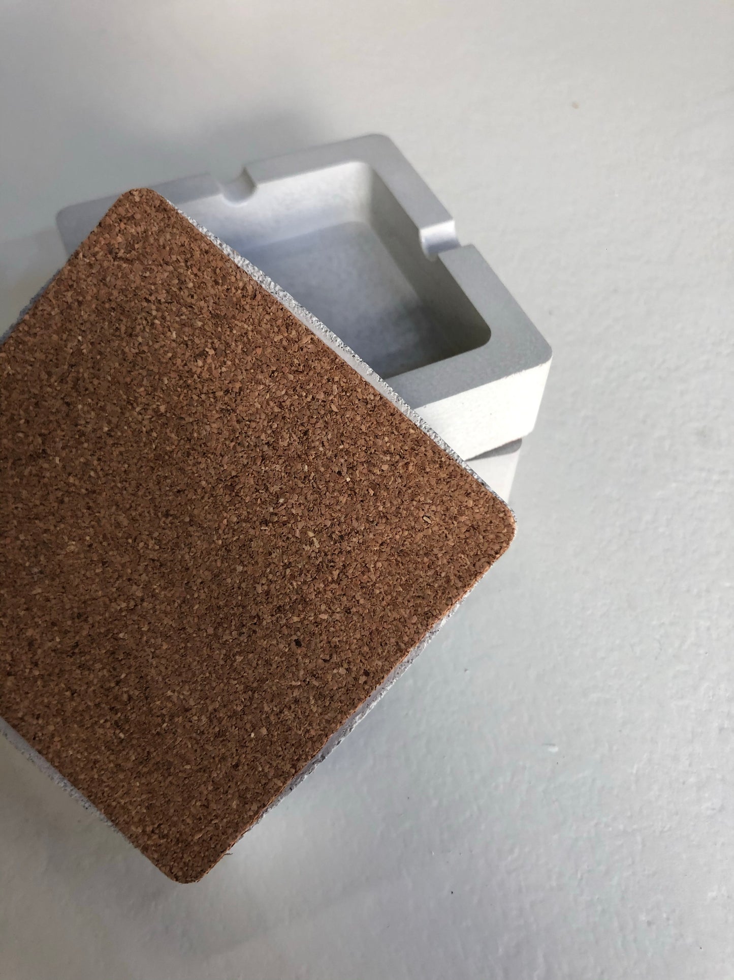 Concrete Ashtray Catch-All