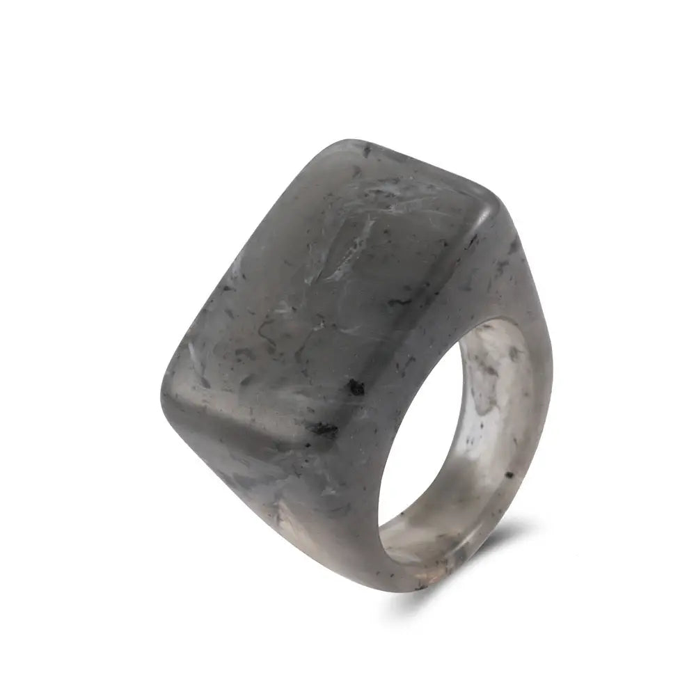 Chunky Resin Ring
