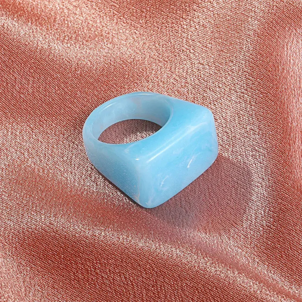 Chunky Resin Ring