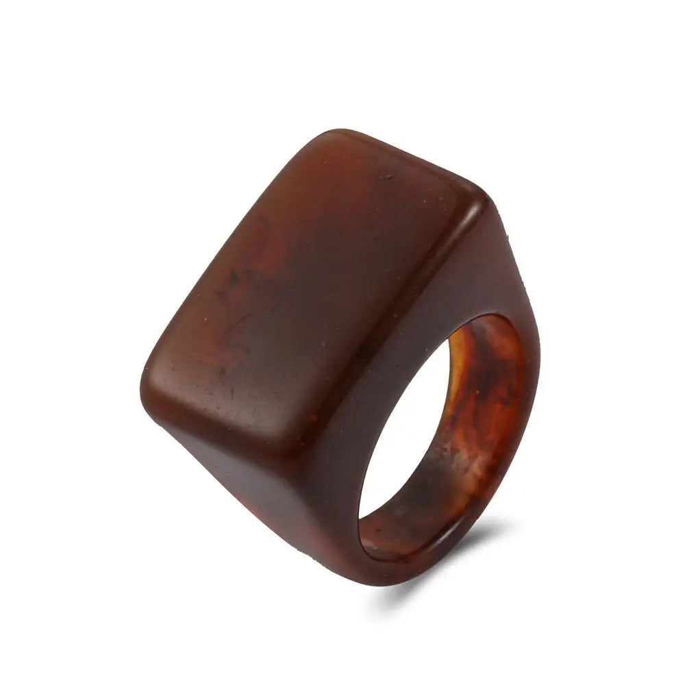 Chunky Resin Ring