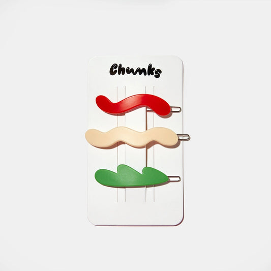 Mini Waves Barrette Pack