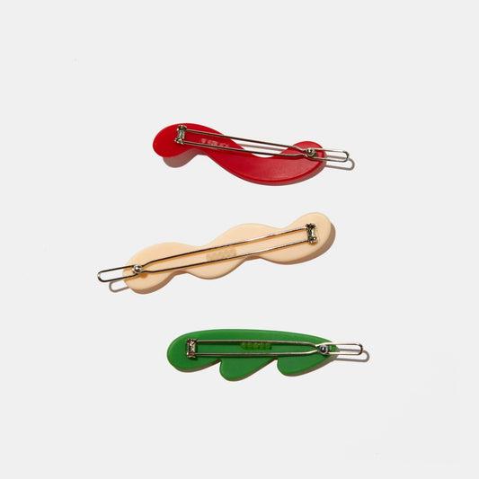 Mini Waves Barrette Pack