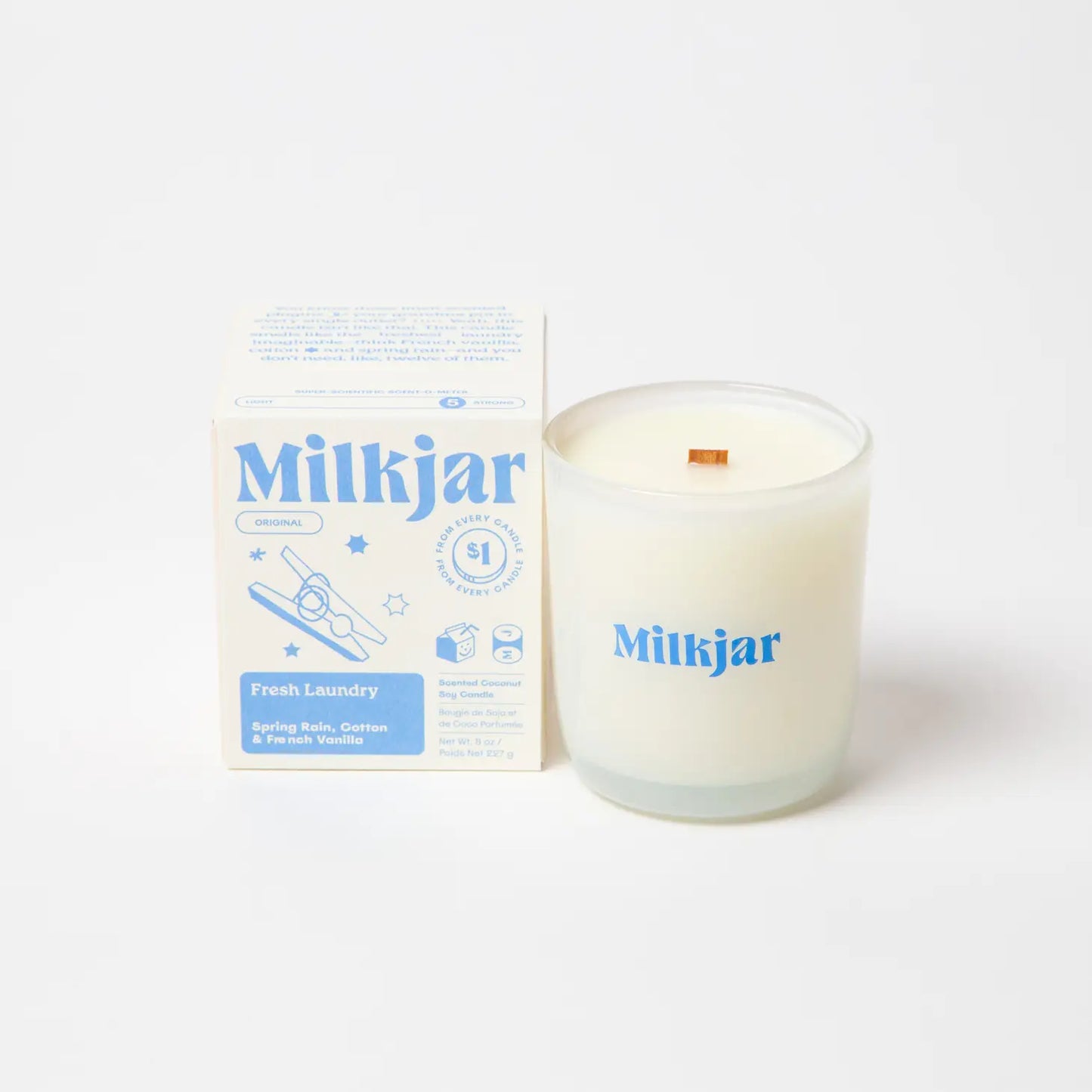 Milk Jar Candles