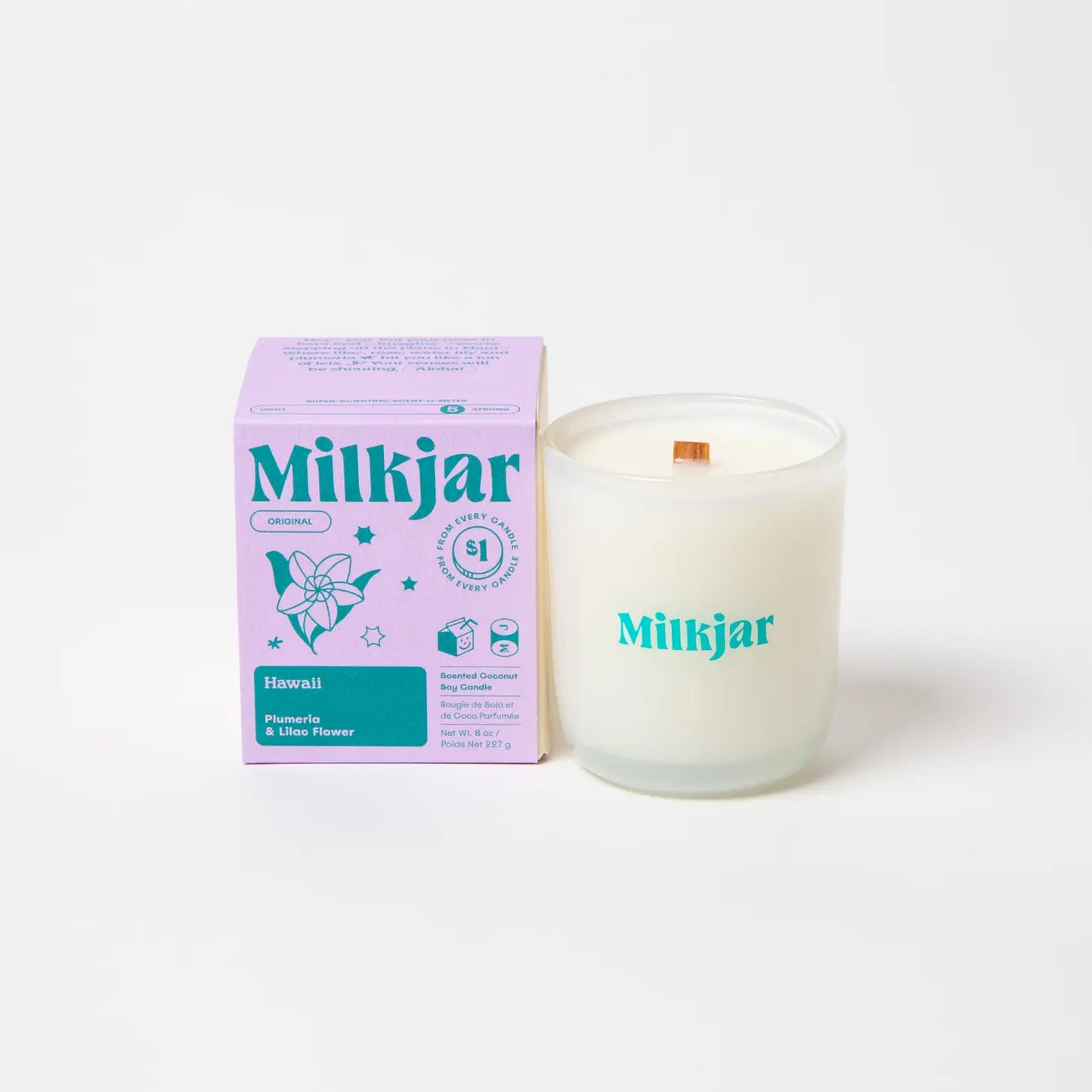 Milk Jar Candles