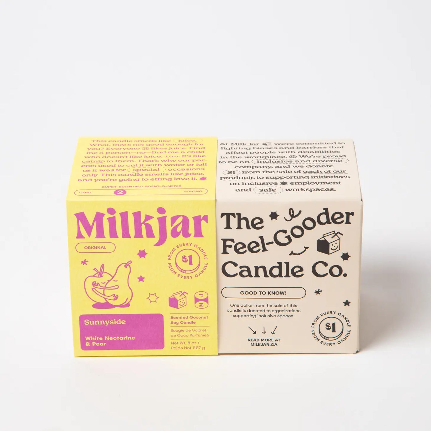 Milk Jar Candles