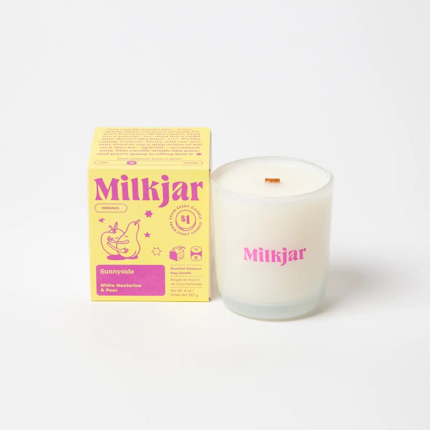 Milk Jar Candles