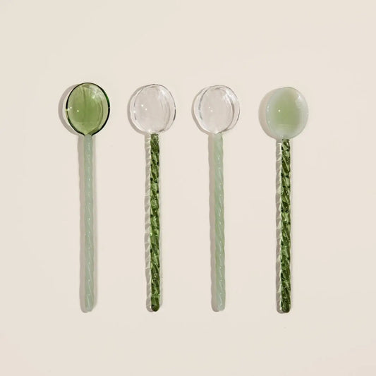 Glass Spoon Set