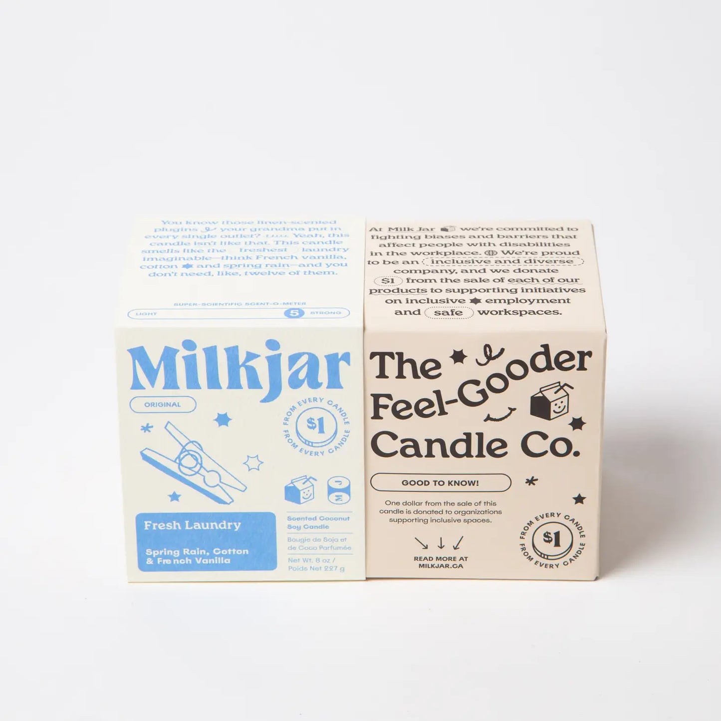 Milk Jar Candles