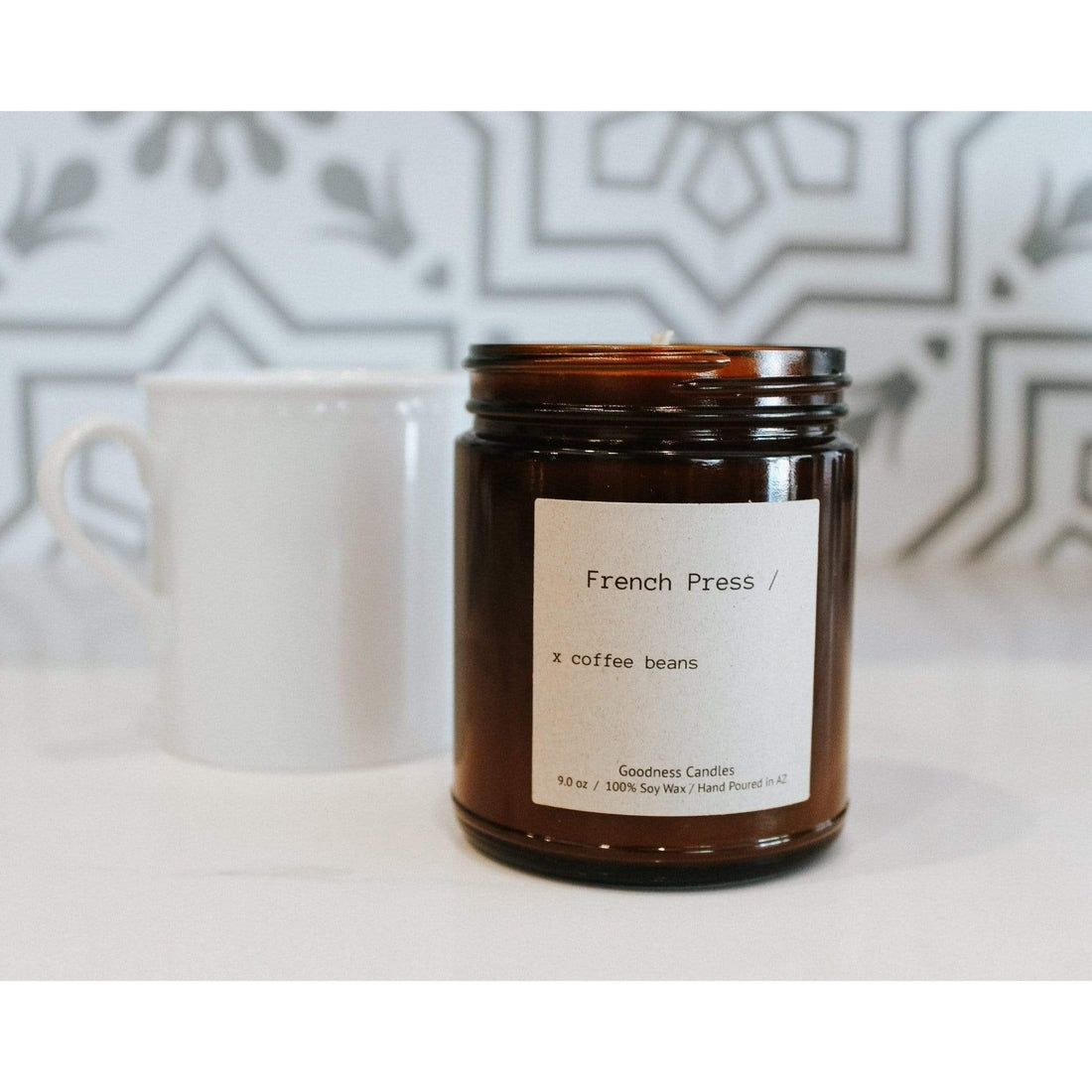 French Press Classic Candle