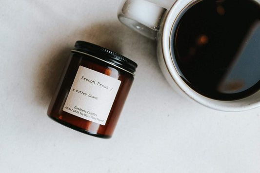 French Press Mini Candle