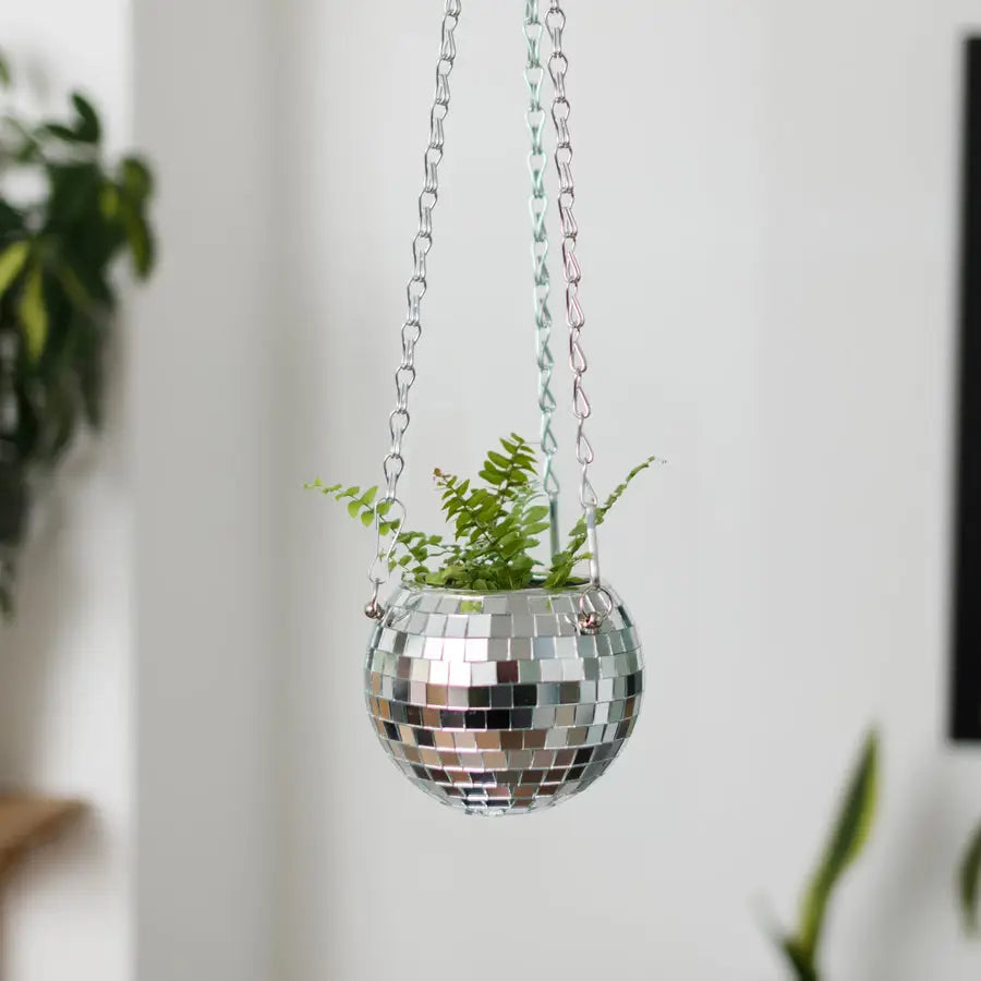 Disco Ball Planter
