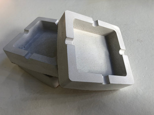 Concrete Ashtray Catch-All
