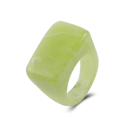 Chunky Resin Ring